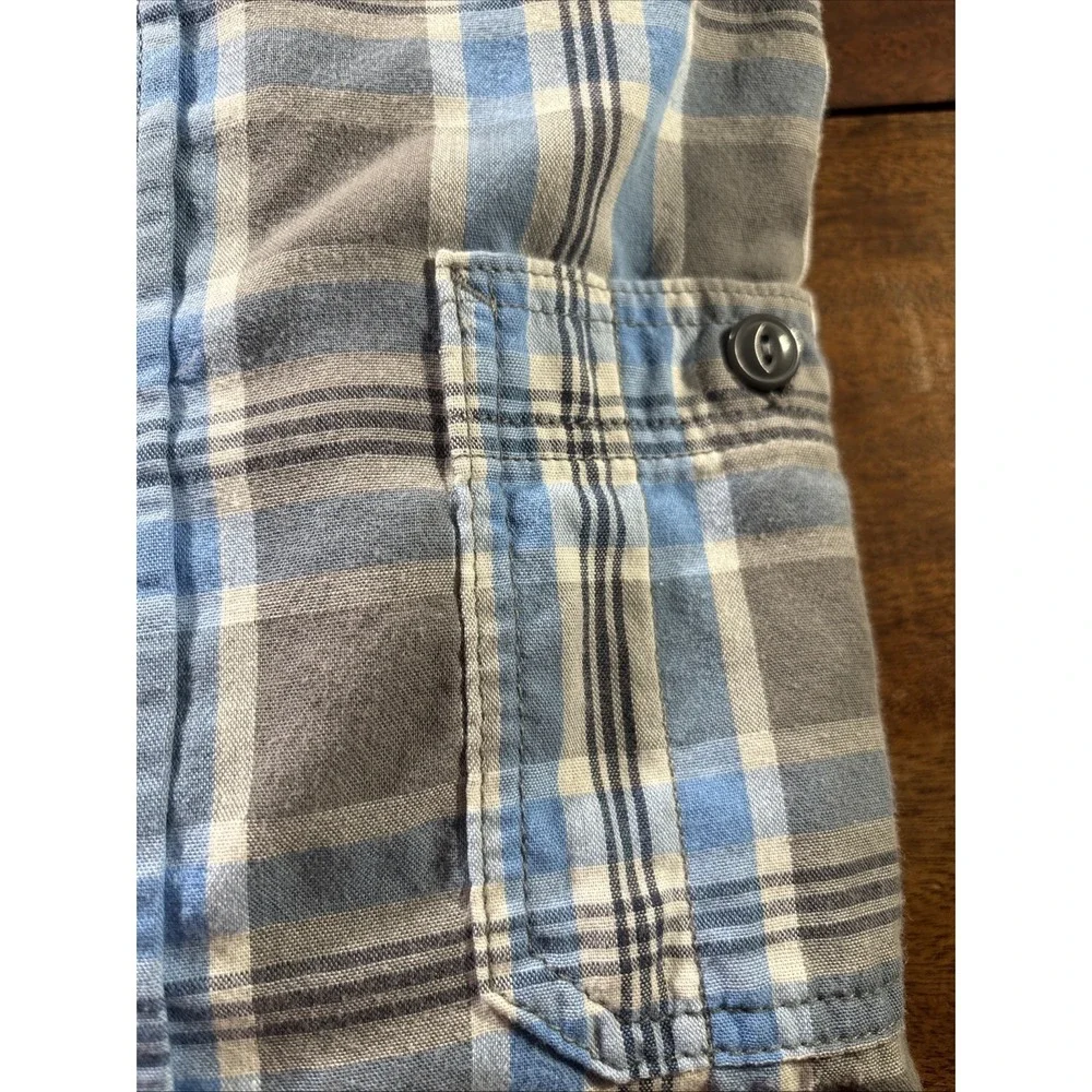 Lands' End Men's Size Small Plaid Button-Down Shirts Traditional Fit. Outdoor.‎